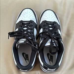 Nike Black and White Sneakers